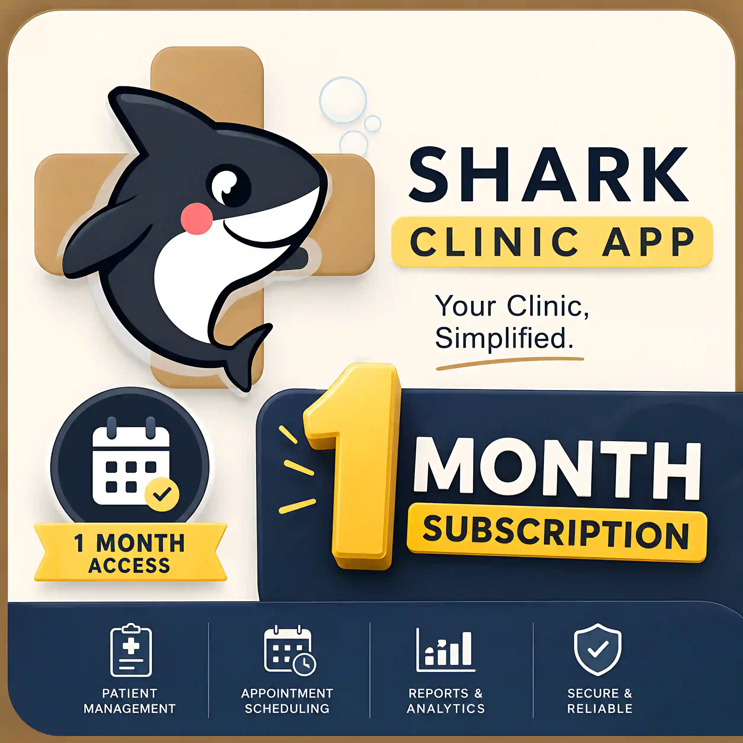 Shark Clinic 1 month subscription - Limited offer