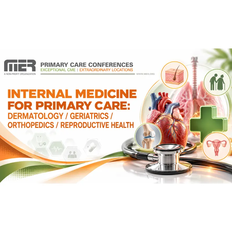 MER Primary Care Conferences Internal Medicine for Primary Care Derm Geri Ortho Reproductive